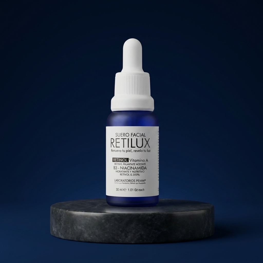 Suero Facial Retilux Campaña Oficial Laboratorios PEMM